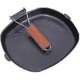 thumbnail image 1 of 8-Inch Square Cast Iron Skillet & Grilling Pan - Nonstick Cookware for Indoor & Outdoor Cooking, Versatile Kitchen Essential, 1 of 2