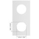 thumbnail image 2 of unbranded 150Pcs Coin Holder White Cardboard Flips for Coin Storage and Display Protection, 2 of 8