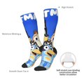 thumbnail image 5 of Saiise Bluey Funny Socks Men Women Boys Kids Adults Novelty Graphic Crew Tube Socks Crazy Design Casual Dress Socks for Sports,Running,Travel, 5 of 7