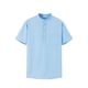 thumbnail image 2 of Blusa y camisa de cuello alto de manga corta para hombre, camisa de Europa y América, camisa de cuadros de piña con cuello alto y desabrochada, blusa de hombre, 2 of 9