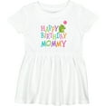 thumbnail image 3 of Inktastic Happy Birthday Mommy Party Girls Baby Dress, 3 of 5