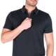 thumbnail image 3 of Generra | Playera Tipo Polo con Ribete para Hombre 518746 Negro, 3 of 4