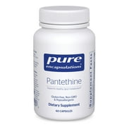 Pure Encapsulations Pantethine | Hypoallergenic Supplement Supports Healthy Lipid Metabolism and Cardiovascular Function | 60 Capsules