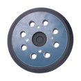 thumbnail image 1 of 2 Pack Hook and Loop Orbital Sander Backing Pad Replacement for Sander 8 Holes 4 Eyelets 5 Inch, 1 of 2