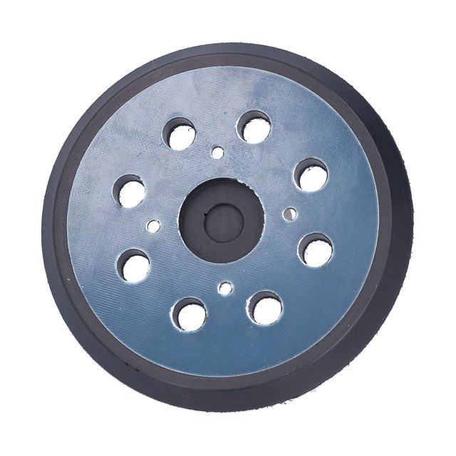 2 Pack Hook and Loop Orbital Sander Backing Pad Replacement for Sander 8 Holes 4 Eyelets 5 Inch