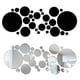thumbnail image 3 of Pared De Superficie De Espejo 3D Pegatinas Decorativas Para El Hogar Calcomanías Acrílicas Autoadhesivas Para Fondo De Tv De Baño Diy 28 Uds. Pegatinas Guardurnaity HA024975-02, 3 of 5