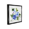 thumbnail image 4 of Stupell Industries Minimal Morning Glories Botanical & Floral Painting Black Floater Framed Canvas Art Print Wall Art, 18 x 18, 4 of 10
