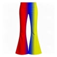 thumbnail image 3 of JAJAHO Girls Flare Leggings Kids Gradient Stretchy Flat Front Bootcut Pants, Sizes 5-16, 3 of 4