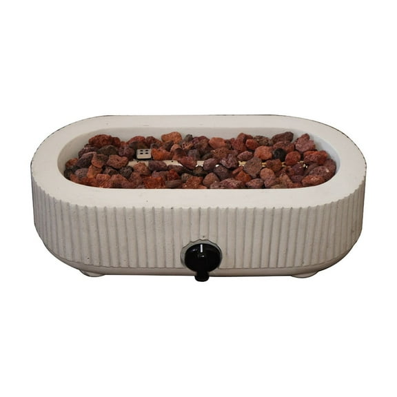 18" Tahoe Concrete Finish Tabletop Fire Pit