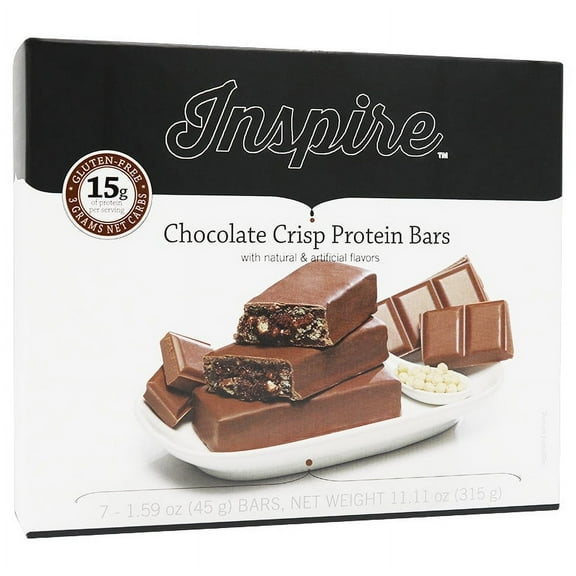 Inspire Low Carb Protein & Fiber Bars by Bariatric Eating - Chocolate Crisp Size: 1-Pack