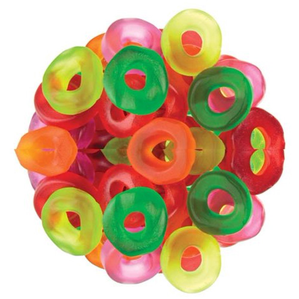 Ferrara, Mini Gummy Rings Candy, 5 Pounds