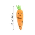 thumbnail image 2 of Fruit and Vegetable Shaped Squeaky Dog Toys with Internal Filling for Interactive and Cleaning, 2 of 3