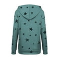 thumbnail image 4 of IROINNID Discount Sweatshirt for Women Star Print Long Sleeve Comfortable Fall Pullover Breathable Casual Fall Hoodie,Sky Blue, 4 of 4