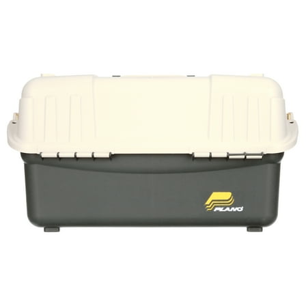 Plano 6-Tray Hip Roof Large Tackle Storage Box, Green/Sand