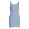thumbnail image 5 of No Boundaries Juniors Denim Corset Dress, 5 of 5