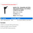 thumbnail image 2 of Ignition Coil - Compatible with 2020 - 2024 Audi RS Q8 Base 4.0L V8 MILD HYBRID EV-Gas MHEV 2021 2022 2023, 2 of 2