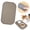 Beige-H, variant on Dog Food Mat – Waterproof Silicone Dog Bowl Mat with Raised Edge, Non-Slip Pet Feeding Mat for Food & Water Bowls, Floor Protection, Puppy Essentials (10.6 x 17.3 in)