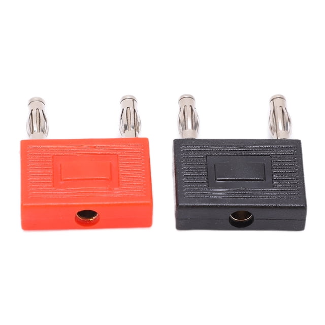 Adaptador Tipo Banana, Clavija Tipo Banana De 4 Mm Para Laboratorios Para Fábricas Para La Escuela Para El Hogar ANGGREK Female to Male Banana Adapter