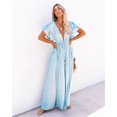 thumbnail image 1 of Vestido playero Sexy para mujer, túnica larga blanca, ropa informal elegante, traje de baño, 1 of 5