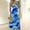Blue, variant on summer dresses for women Women's Ladies Plus Size Camouflage Sleeveless V-Collar Long Dress Maxi Dress plus size dress for women