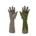 thumbnail image 2 of Halloween Decoration, Realistic Mossy Broken Hands, Flexible Zombie Arms Prop for Indoor Outdoor Haunted House, Yard Party, Creepy Halloween Decoration Horror Display, 2 of 5