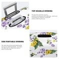 thumbnail image 5 of Fotbe Lavender Flowers Luggage Cover Protector,Suitcase Protector,Scratch and Dirt Resistant,Fits 18-32 Inch Luggage-Small, 5 of 9