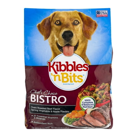 Kibbles 'n Bits Dog Food Chef's Choice Bistro Oven Roasted