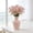 Pink, variant on 7.48x2.76in Shatterproof Plastic Vase, Wenini Faux Porcelain Floral Arrangement Decorative Centerpiece, Lightweight Indoor Vase for Living Room Bedroom Dining Table Party Event, Blue