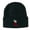 Navy, variant on Christmas Stocking with Mistletoe Embroidered Long Beanie - Navy OSFM