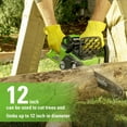 thumbnail image 3 of Greenworks 40V 14-Inch Chainsaw + Jet Blower, 4.0 AH Battery and Charger Included, 3 of 6