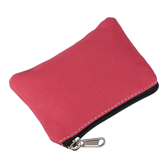 5" x 4" Coin Purse Pouch, Change Purses Small Organizer Bags with Zipper Canvas for Home, Sapphire Blue