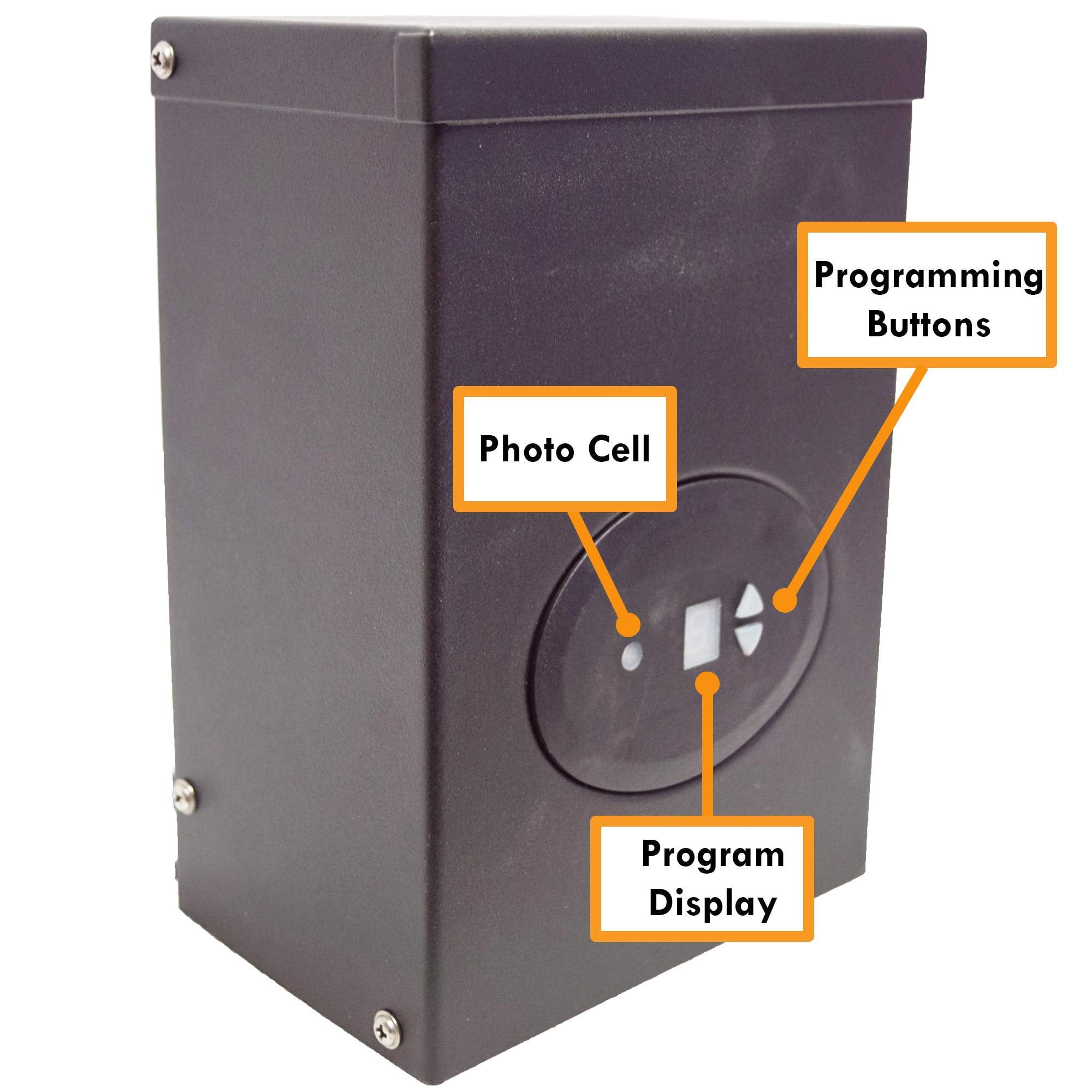 Ignite Landscape Lighting Low Voltage 300-Watt Digital Transformer for Landscape Lighting, Ponds, and Water Features - 300WDGTR