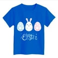 thumbnail image 5 of Easter Days Shirts for Kids Casual Comfy Blue Eggs Tractor Summer Easter Tshirt Children Easter Tees Outfit Crew Neck Short Sleeve T-Shirt Top, 5 of 5