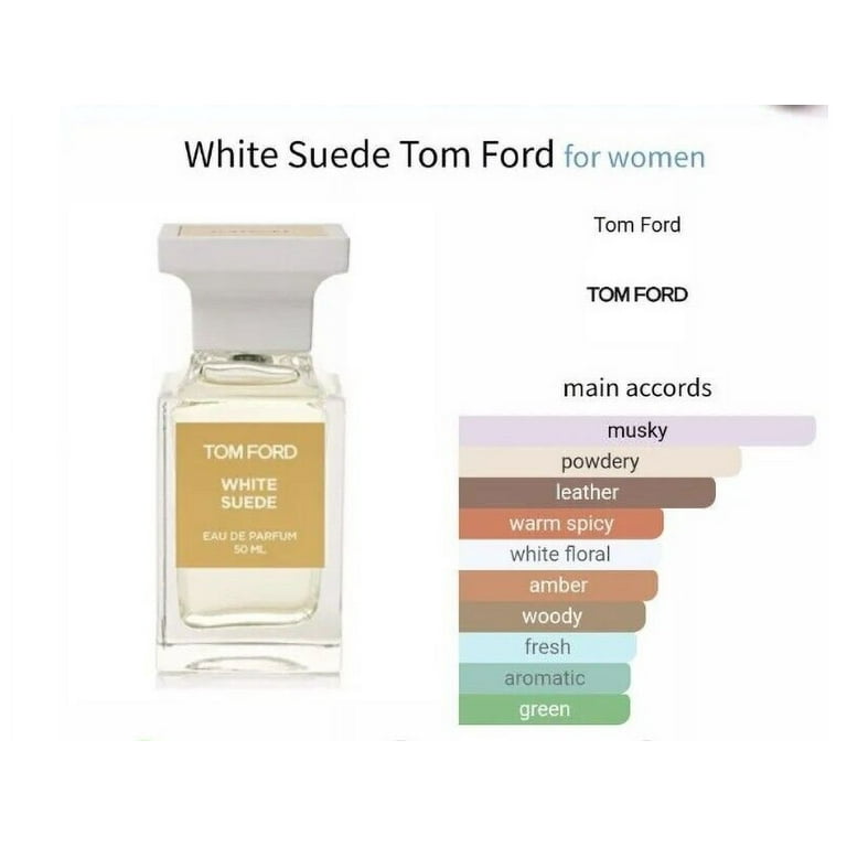 Tom Ford White Suede Eau De Parfum Spray for Women, 3.4 Oz Tom Ford White Suede Eau De Parfum Spray for Women, 3.4 Oz