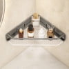 Organizador de esquina para encimera de baño, organizador para lavabo, organizador de encimera para almacenamiento, estante de esquina para baño