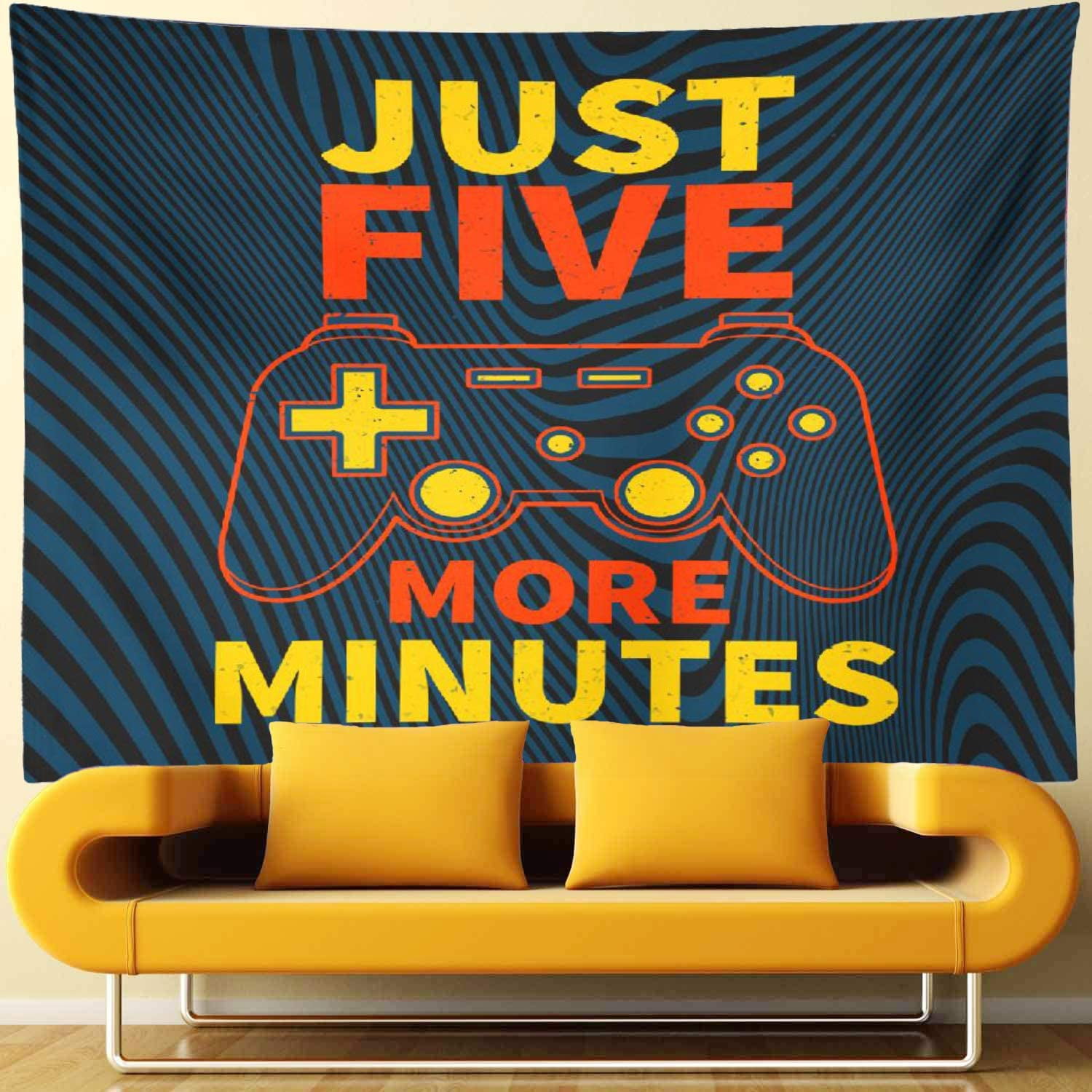JOOCAR Gamer Tapestry Wall Hanging Art Wall Tapestries Gamer Game Video Control Console Pixel Arcade Gamepad Gaming Glitch Graphic Boys Tapestry for Bedroom Living Teen Boys Room Decor 71 x59 Walmart....