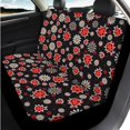 thumbnail image 3 of Uorisanigo Cute Ladybug Car Seat Covers Set 14 Pcs Cars Headrest Cover and Steering Wheel Accessories Armrest Cover Auto Seat Belt Pads and Water Cup Pad Personalized Fit for Car SUV, 3 of 6