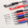 thumbnail image 4 of Bolígrafo de gel de 0,5 mm, color negro, para estudiantes, para exámenes, letreros sencillos, papelería de oficina estándar europea, 4 of 4