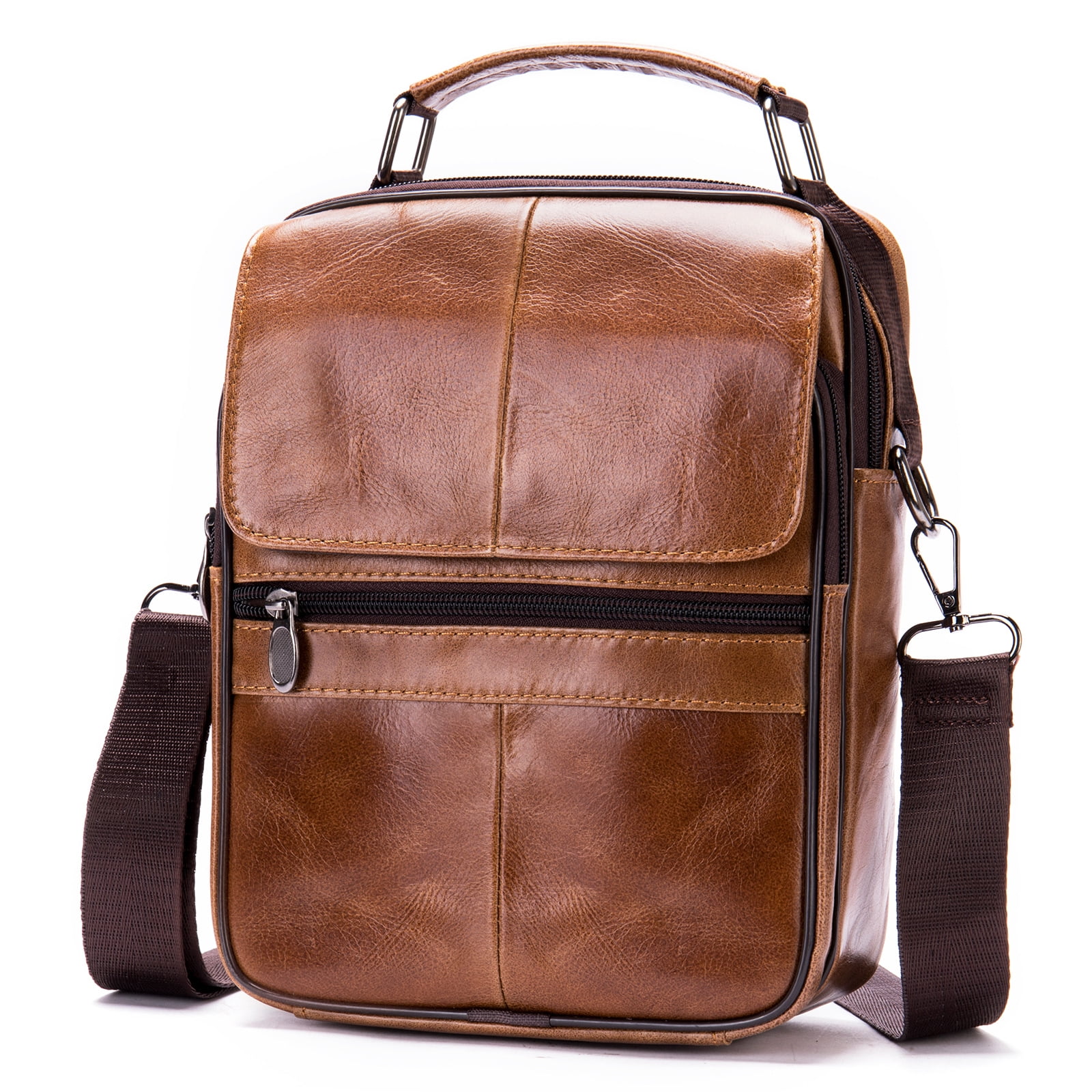 Shoulder Bag for Men Crossbody Bag Men s Leather Bag Genuine Leather Handbag Men s Messenger Bag Satchel Business Bag for Men