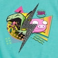 thumbnail image 3 of Invader ZIM - GIR and Pig - Retro Style - Toddler And Youth Girls Short Sleeve Graphic T-Shirt, 3 of 5