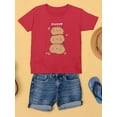 thumbnail image 3 of Funny Cute Pumpkin Stack T-Shirt Juniors -Image by Shutterstock,  x-Small, 3 of 4