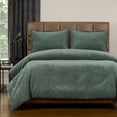 thumbnail image 5 of SIScovers Mixology Padma 4-piece Duvet Cover and Insert Set Emerald Twin 3 Piece Mid-Century Modern, 5 of 5
