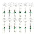 thumbnail image 2 of Neoyler 12 Pack Christmas Stocking Hooks with Sturdy Metal Construction for Secure Ornaments Hanging and Festive Decor Suit for Holiday Season 4.7x3.5x0.4in, 2 of 5