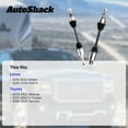 thumbnail image 3 of AutoShack Front CV Axle Shafts Left & Right Replacement for 2005-2020 Toyota Tacoma 2003-2023 Toyota 4Runner 2010-2023 Lexus GX460 2003-2009 Lexus GX470 2-PC Set, 3 of 5