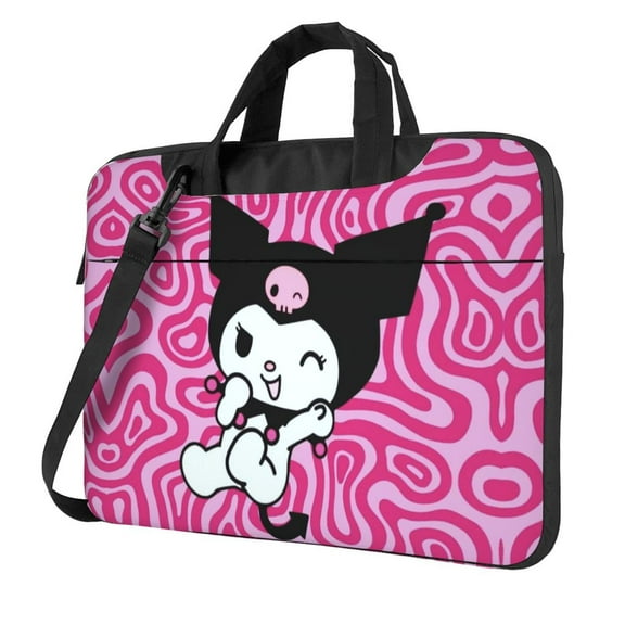Sanrio Kuromi Laptop Bag Laptop Case Computer Notebook Briefcase Messenger Bag With Adjustable Shoulder Strap 14 Inch