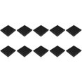 thumbnail image 3 of Pyramid Acoustic Foam, Easy To Install 10 Pcs Pyramid Acoustic Panel Polyurethane  For Recording Studio, 3 of 8