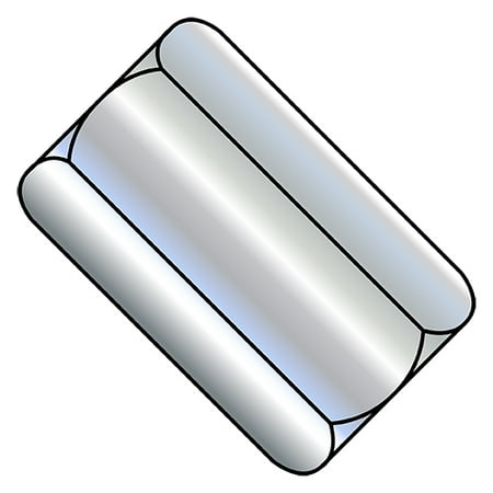 

3/8-24X1 1/8 Hex Rod Coupling Nut 1/2 inch Across Flats Zinc (Pack Qty 200) BC-381808NCUP