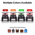thumbnail image 6 of 36V Electric 500W Motor 4‑Wheeler with Front & Rear Suspension, IVFJFV Electric 4‑wheel Off‑Road Deep‑Tread Tires & Safety Warning Flag & Bright LED Headlights,Green, 6 of 9
