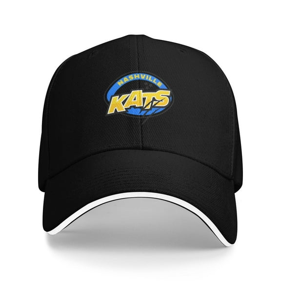 Nashville Kats Hat Unisex Casual Baseball Cap With Adjustable Strap And Breathable Design