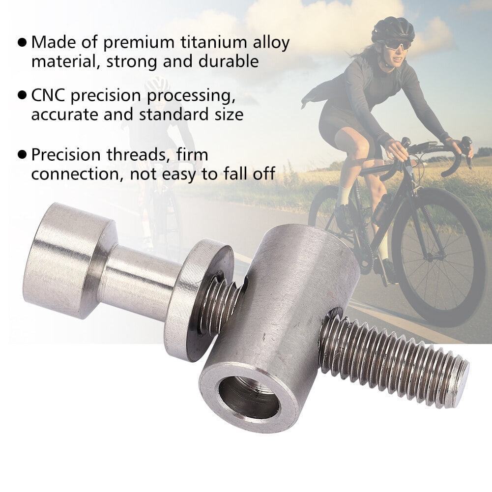 Titanium Alloy Bicycle Seatpost Bolt - M5x30/35/40mm Round Head Screw For Secure Seatpost Fixing